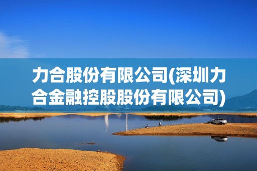 力合股份有限公司(深圳力合金融控股股份有限公司)