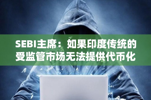 SEBI主席：如果印度傳統的受監管市場無法提供代幣化和即時結算，投資者可能會轉向加密貨幣