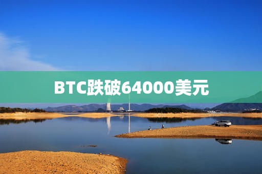 BTC跌破64000美元