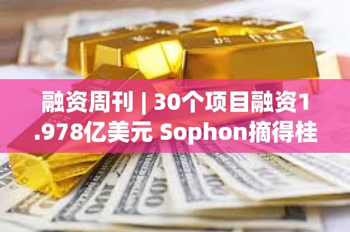 融資周刊 | 30個項目融資1.978億美元 Sophon摘得桂冠