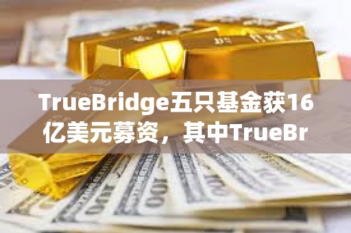 TrueBridge五只基金獲16億美元募資,其中TrueBridge Blockchain I融資6200萬美元 TrueBridge五只基金獲16億美元募資,其中TrueBridge Blockchain I融資6200萬美元
