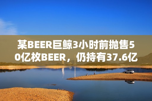 某BEER巨鯨3小時(shí)前拋售50億枚BEER，仍持有37.6億枚BEER