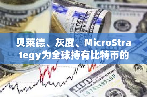 貝萊德、灰度、MicroStrategy為全球持有比特幣的前三大公司