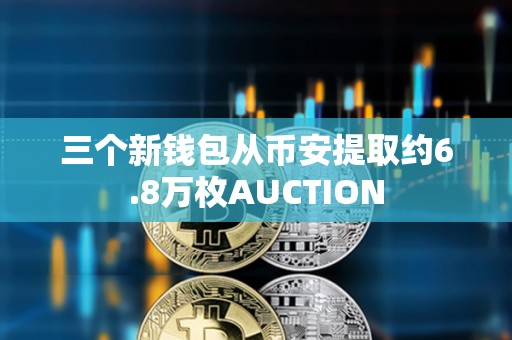 三個(gè)新錢包從幣安提取約6.8萬(wàn)枚AUCTION