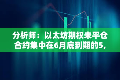 分析師：以太坊期權(quán)未平倉合約集中在6月底到期的5,000美元看漲期權(quán)