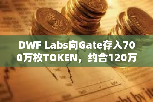 DWF Labs向Gate存入700萬枚TOKEN，約合120萬美元