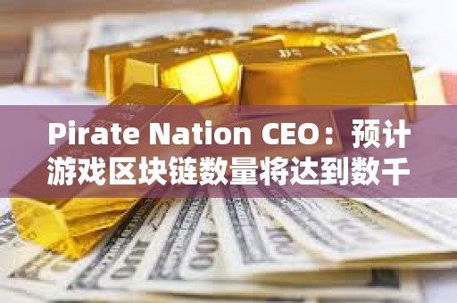 Pirate Nation CEO：預計游戲區塊鏈數量將達到數千個