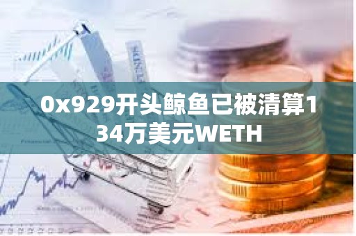 0x929開頭鯨魚已被清算134萬美元WETH