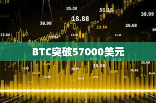 BTC突破57000美元