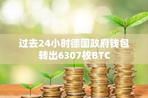 過去24小時德國政府錢包轉出6307枚BTC