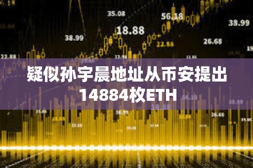 疑似孫宇晨地址從幣安提出14884枚ETH