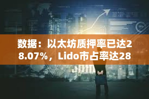 數(shù)據(jù)：以太坊質(zhì)押率已達(dá)28.07%，Lido市占率達(dá)28.41%