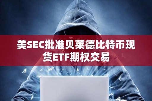 美SEC批準貝萊德比特幣現貨ETF期權交易