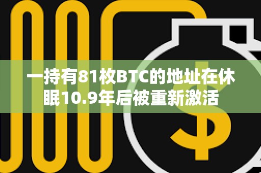 一持有81枚BTC的地址在休眠10.9年后被重新激活