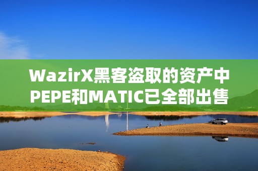 WazirX黑客盜取的資產中PEPE和MATIC已全部出售，持有ETH達56813枚