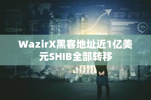 WazirX黑客地址近1億美元SHIB全部轉(zhuǎn)移