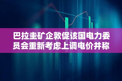 巴拉圭礦企敦促該國電力委員會重新考慮上調電價并稱或造成15億美元損失
