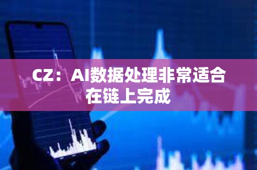 CZ：AI數據處理非常適合在鏈上完成