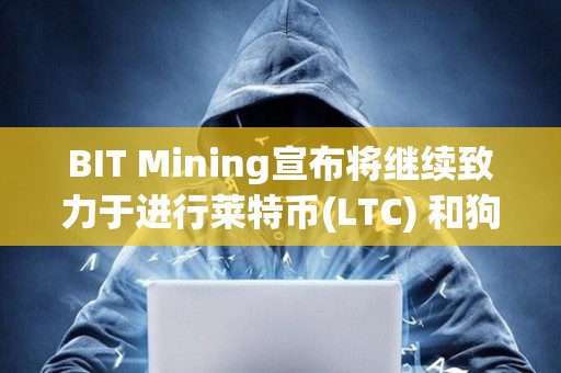 BIT Mining宣布將繼續致力于進行萊特幣(LTC) 和狗狗幣(DOGE)自主挖礦