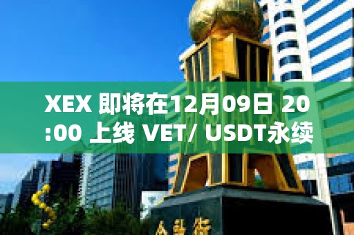 XEX 即將在12月09日 20:00 上線 VET/ USDT永續合約