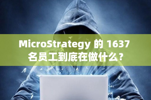 MicroStrategy 的 1637 名員工到底在做什么？