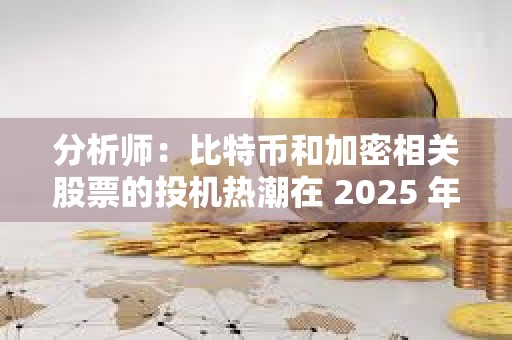 分析師：比特幣和加密相關股票的投機熱潮在 2025 年不太可能消退