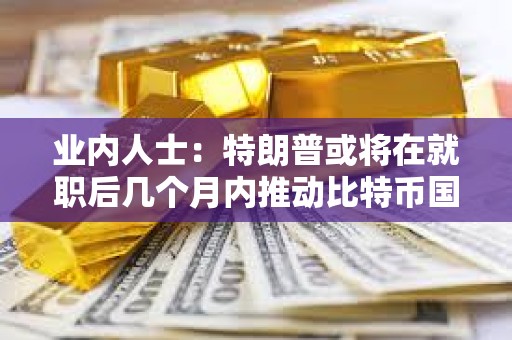 業內人士：特朗普或將在就職后幾個月內推動比特幣國家儲備