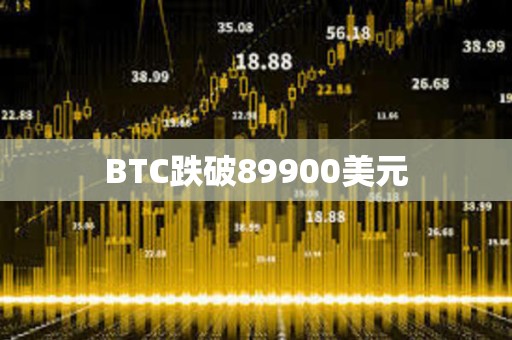 BTC跌破89900美元