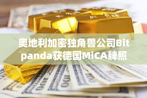 奧地利加密獨(dú)角獸公司Bitpanda獲德國MiCA牌照