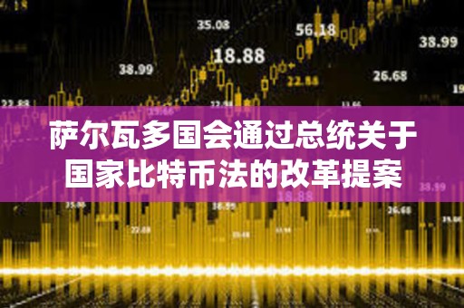 薩爾瓦多國會通過總統(tǒng)關(guān)于國家比特幣法的改革提案