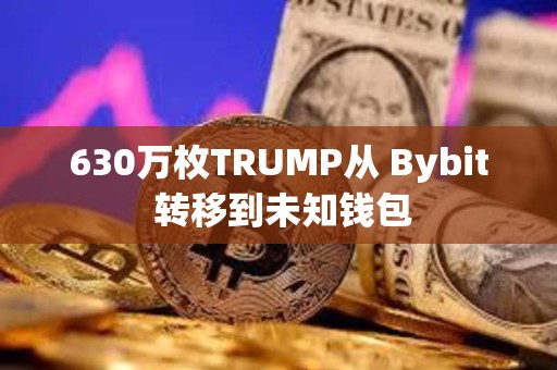 630萬枚TRUMP從 Bybit 轉移到未知錢包