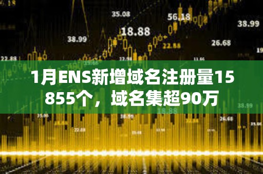 1月ENS新增域名注冊量15855個，域名集超90萬