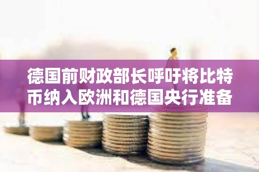 德國前財政部長呼吁將比特幣納入歐洲和德國央行準備金