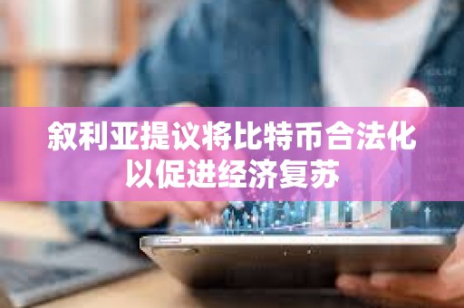敘利亞提議將比特幣合法化以促進經濟復蘇