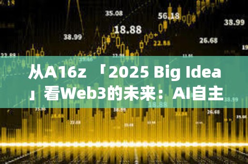 從A16z 「2025 Big Idea」看Web3的未來：AI自主、信任基建與用戶體驗進化