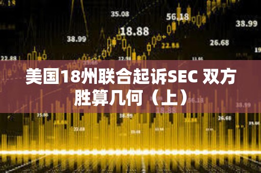 美國18州聯合起訴SEC 雙方勝算幾何（上）
