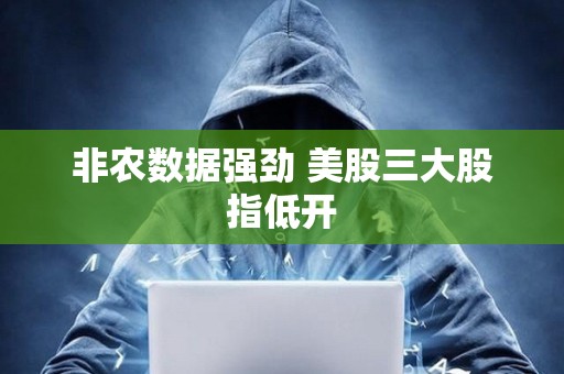 非農數據強勁 美股三大股指低開