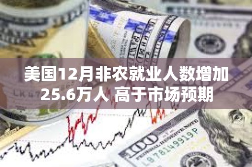 美國(guó)12月非農(nóng)就業(yè)人數(shù)增加25.6萬(wàn)人 高于市場(chǎng)預(yù)期