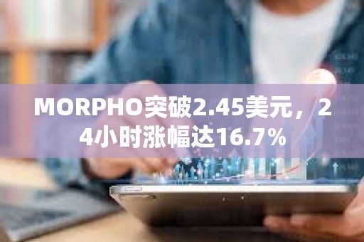 MORPHO突破2.45美元，24小時(shí)漲幅達(dá)16.7%