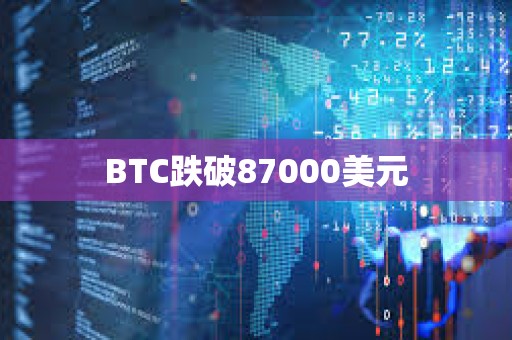 BTC跌破87000美元