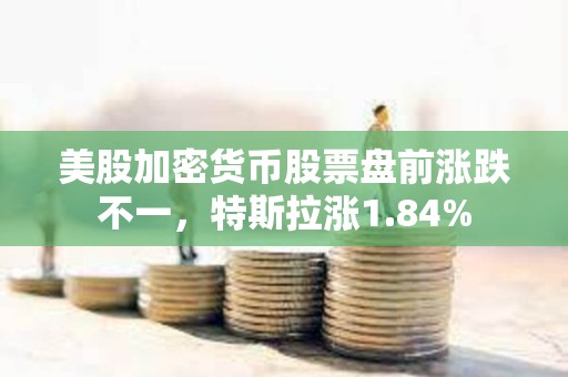 美股加密貨幣股票盤前漲跌不一，特斯拉漲1.84%