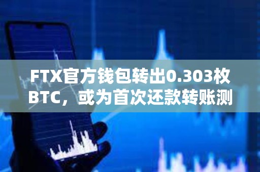 FTX官方錢包轉出0.303枚BTC，或為首次還款轉賬測試