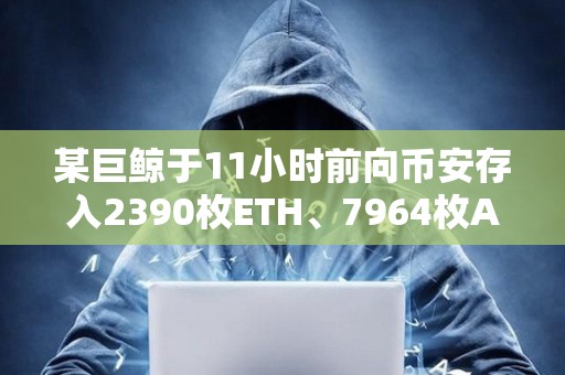某巨鯨于11小時前向幣安存入2390枚ETH、7964枚AAVE和2321枚COMP