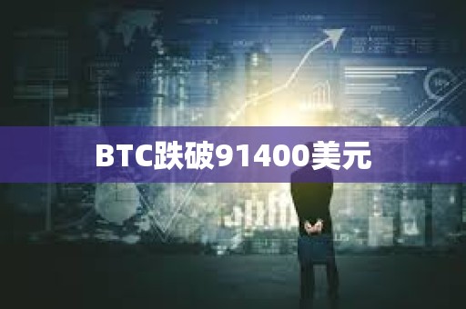 BTC跌破91400美元