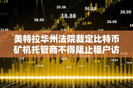 美特拉華州法院裁定比特幣礦機(jī)托管商不得阻止租戶訪問(wèn)其礦機(jī)