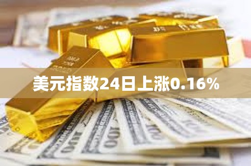 美元指數24日上漲0.16%