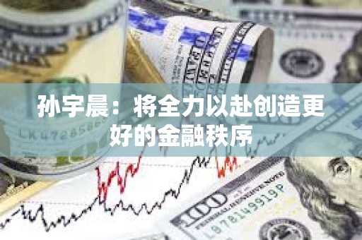 孫宇晨：將全力以赴創造更好的金融秩序
