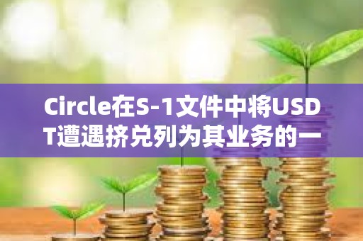 Circle在S-1文件中將USDT遭遇擠兌列為其業務的一項風險