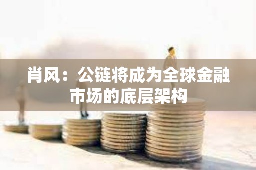 肖風(fēng)：公鏈將成為全球金融市場的底層架構(gòu)