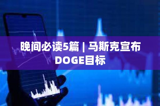 晚間必讀5篇 | 馬斯克宣布DOGE目標